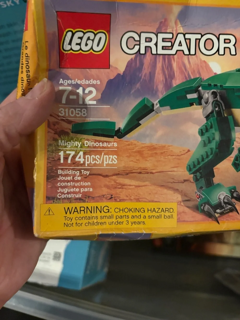 LEGO Green 3-in-1 Dinosaur Trio Building Set